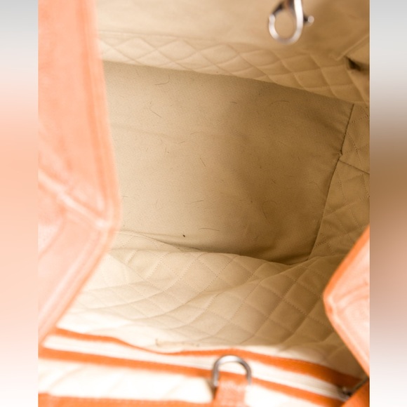 Tangerine Orange Chanel Shoulder Bag - Picture 6 of 9